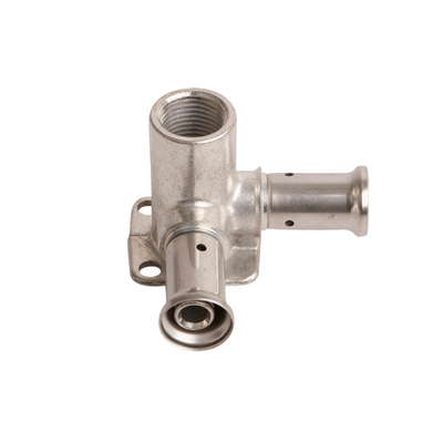 Henco Водорозетка угловая ВР, латунь пресс, 16x1/2"x16 (52 мм), HENCO 3P-160416