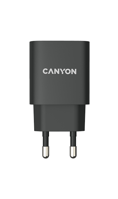 Canyon Зарядное устройство сетевое Canyon CNE-CHA20B02 USB-C, черный 