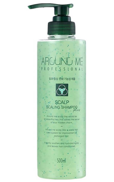 Welcos Шампунь Welcos Around Me Scalp Scaling Shampoo plus 500мл 