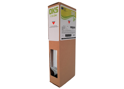 Triangle Пакет с экосольвентными чернилами OKS Eco Cyan 1.5 л (INX-1562664 1500MLOH) Triangle INX-1562664_1500MLOH