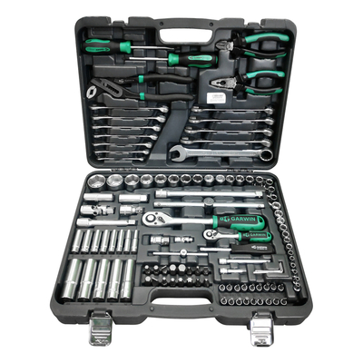GARWIN PRO GARWIN PRO GTK-0103115 Набор ручных инструментов 1/4" и 1/2" 6 гр. 115 предметов GTK-0103115