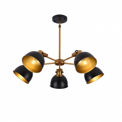 Lumina Deco Люстра Lumina Deco BELMONTI LDP D017-5 BK LDP D017-5 BK
