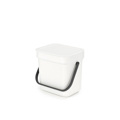 Brabantia Ведро для мусора 3 л Brabantia Sort&Go белый 209864 