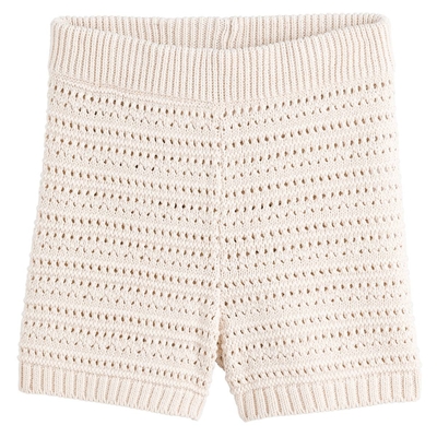 La Redoute Collections Шорты Укороченные вязаные крючком M бежевый La Redoute Collections 