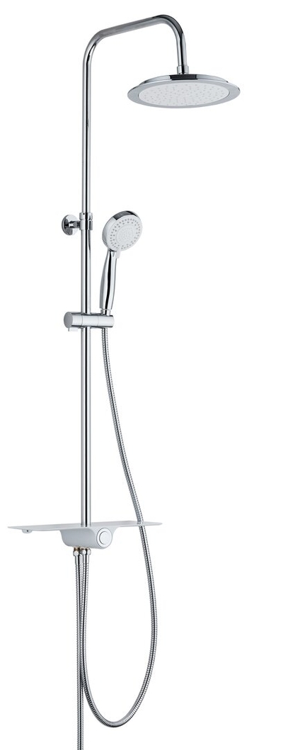 Esko Душевая система Esko ST1010shelf Хром Белый ST1010shelf