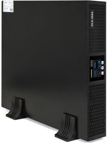 Exegate Источник бесперебойного питания Exegate EP285648RUS On-line 3000VA/3000W, On-Line, PF=1, LCD, 6*IEC PowerExpert ULS-3000.LCD.AVR.C13.USB.RS232.SNMP.2U EP285648RUS