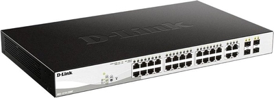 D-Link Коммутатор управляемый D-link DGS-1210-28MP/F3A 