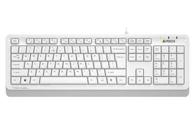 A4Tech Клавиатура A4Tech белый/серый USB 1530198 Fstyler FKS10 FKS10 WHITE
