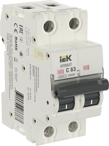 Iek Автоматический выключатель IEK AR-M06N-2-C063 