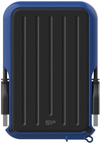 Silicon Power Внешний жесткий диск 2.5'' Silicon Power Armor A66, 2 TB, USB 3.2, синий SP020TBPHD66SS3B 