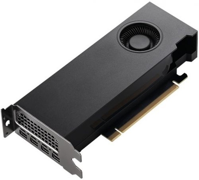 Pny Видеокарта PCI-E PNY 6GB GDDR6 192bit 8nm 70W 4*mDP RTX A2000 VCNRTXA2000-PB
