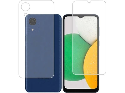 Luxcase Гидрогелевая пленка LuxCase для Samsung Galaxy A03 Core 0.14mm Transparent Front and Back 89704 89704