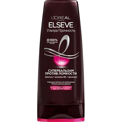 L'Oreal Paris L'oreal Elseve - Бальзам для волос Ультра Прочность 400 мл L'Oreal Paris Elseve, Ультрапрочность, 400 мл AA143600