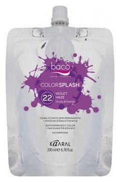 Kaaral Kaaral Color Splash Violet Haze - Полуперманентный краситель фиолетовый 200 мл KCS22
