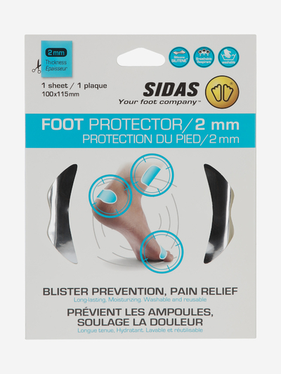 SIDAS Листы защитные для ног Sidas Foot protector, Голубой, размер Без размера Foot protector 02 MM ASKINFOOTPROT14_02SHS2D-.