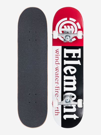Element Скейтборд Element , Черный, размер Без размера SECTION 7.75" 04CPG2E1K-RED/BLK