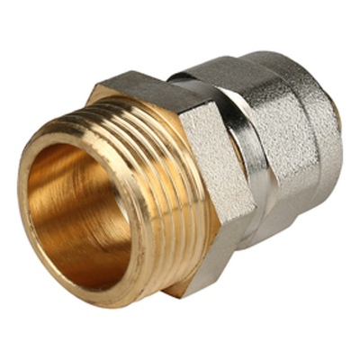 Stout соединитель обжим STOUT металлопластиковый НР 3/4х16 SFS-0001-003416