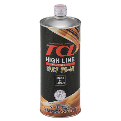 TCL масло моторное TCL High Line SP/CF 5W40 1л H0010540SP