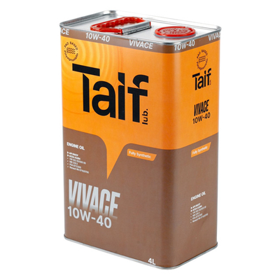 TAIF масло моторное TAIF Vivace 10W-40 4л 211030