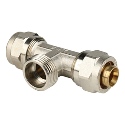 Stout тройник обжим STOUT металлопластиковый 20х3/4 НРх20 SFS-0011-003420