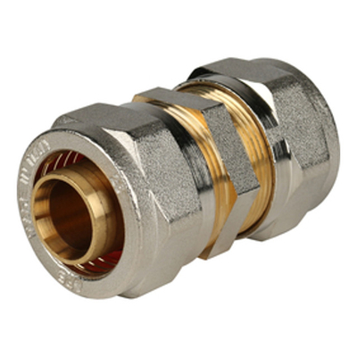 Stout соединитель обжим STOUT металлопластиковый 26х26 SFS-0005-000026