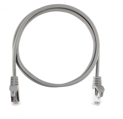 NIKOMAX Кабель патч-корд F/UTP 5e кат. 1м NikoMax NMC-PC4SD55B-ES-010-C-GY 