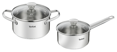 Tefal Набор посуды Tefal Cook Eat 4 предмета 1,5/2,2л 16/18см B9214S04 B9214S04