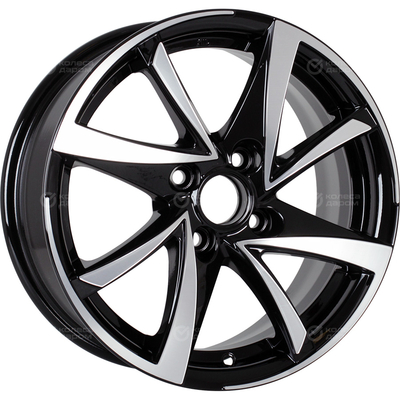 КиК Колесный диск КиК Игуана-оригинал 7xR17 5x110 ET51 DIA67.1 Игуана-оригинал 7x17/5x110 D67.1 ET51 Almaz_black r75291