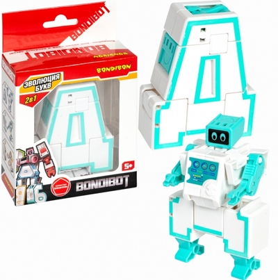 Bondibon Трансформер 2в1 Bondibot, Буква "Д" Bondibon 