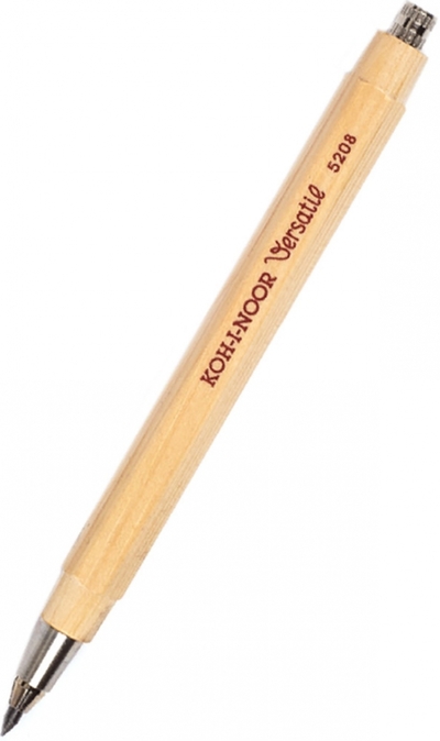 KOH-I-NOOR Карандаш цанговый деревянный Versatil 5208, желтый KOH-I-NOOR 
