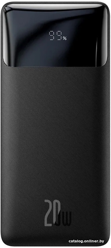 Baseus Внешний аккумулятор Baseus Power Bank Bipow Digital Display 30000mAh 20W Black PPDML-N01 PPDML-N01
