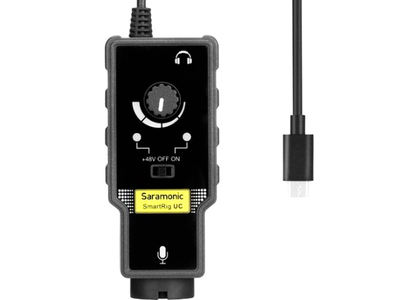 Saramonic Адаптер Saramonic SmartRig+ UC, 2х XLR / 6.3 мм / 3.5 мм – USB-C SmartRig+ UC