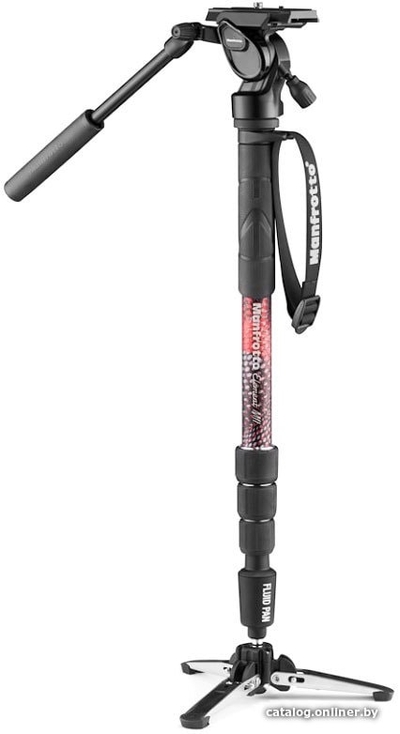 Manfrotto Монопод Manfrotto Element MII Video Kit, алюминиевый, с головой MVMELMIIA4LIVE