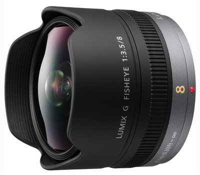 Panasonic Объектив Panasonic Lumix G 8mm f/3.5 Fisheye (H-F008E) H-F008E