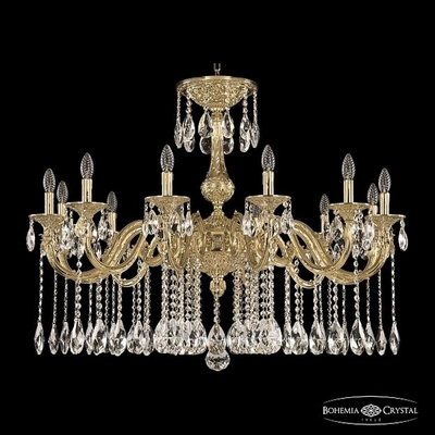 Bohemia Ivele Crystal Подвесная люстра Bohemia Ivele Crystal Florence 71101/12/360 A G 71101/12/360 A G