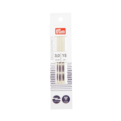 Prym 194152 Спицы чулочные Ergonomics 3,0/15 5шт Prym 194152
