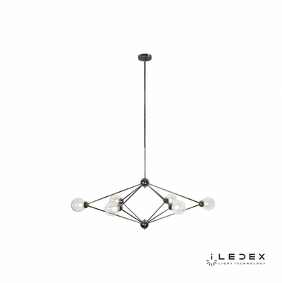 ILedex Люстра на штанге iLedex C4458-6B CR