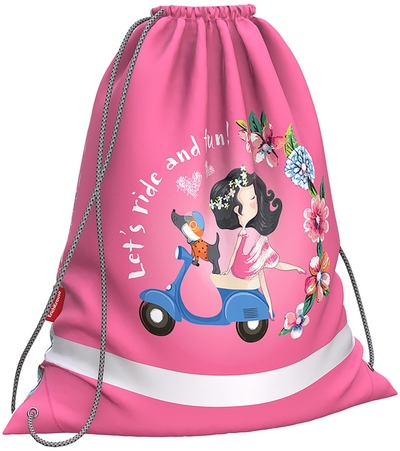 Erich Krause Мешок для обуви Erich Krause Flower Scooter 365*440мм 