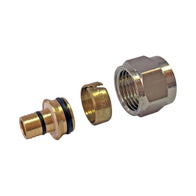 Stout Фитинг компрессионный STOUT для труб PEX-AL-PEX 16х2,6х1/2 SFC-0026-162612