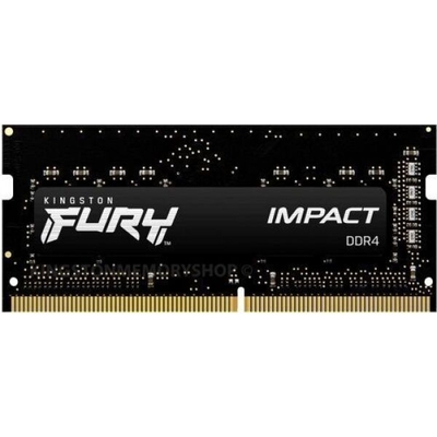 Kingston оперативная память Kingston fury impact 32gb ddr4 sodimm pc4-25600 kf432s20ib/32 