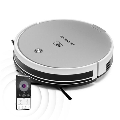 Polaris робот-пылесос Polaris pvcr 0833 wi-fi iq home (серебряный) 