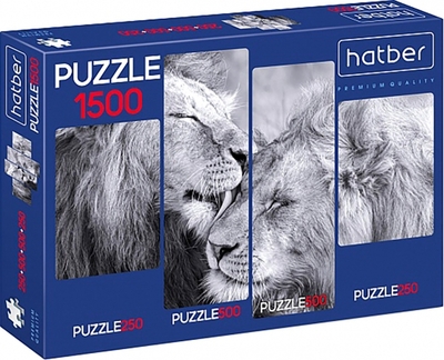 Хатбер Puzzle-1500. Львиное царство Хатбер 