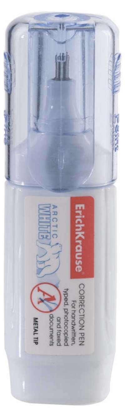 ErichKrause Ручка корректирующая ErichKrause Arctic white, 8 мл 