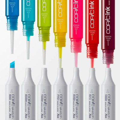 Copic Too (Izumiya Co Inc) Заправка для маркеров COPIC 12 мл. Copic Too (Izumiya Co Inc) C-ч12-0