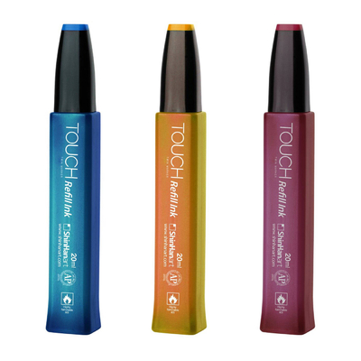 ShinHan Art (Touch) Заправка для маркеров Touch "Refill Ink" 20 мл F126 Розовый флуоресцентный ShinHan Art (Touch) F126