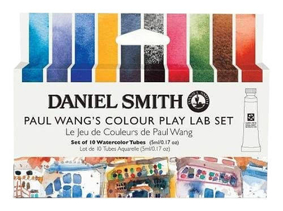 Daniel Smith Набор акварели Daniel Smith Paul Wang's Colour Play Lab Set, в тубах 10 цв*5 мл 285610403