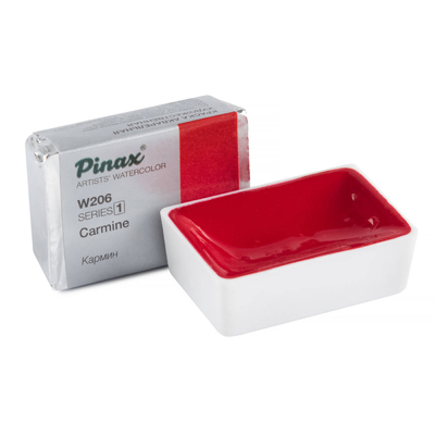 Pinax Акварель Pinax кювета 2,5 мл W206 Кармин pw25-206