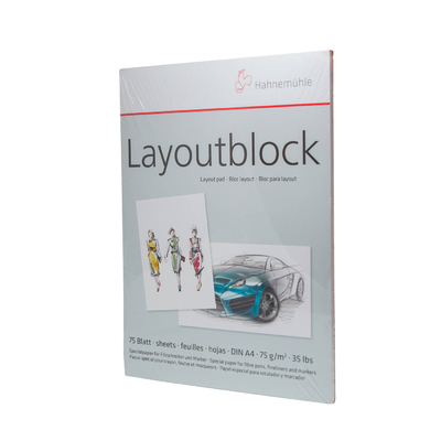Hahnemuhle Fineart Альбом для эскизов для комиксов и иллюстраций Hahnemuhle "Layout" A4 75 л 75 г Hahnemuhle Fineart Hah-ЗХК-10625040
