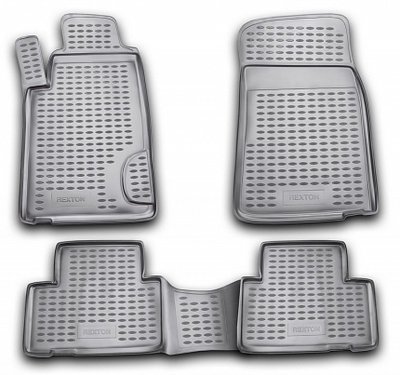 Element Коврики салона Element SSANG YONG Rexton 2001-2006 полиуретановые черные 4 шт. NLC.61.01.210