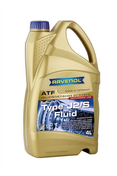 Ravenol Трансмиссионное масло RAVENOL AUTOMATIC-GETRIEBEOL ATF TYPE J2/S FLUID Синтетическое 1 л трансмиссионное масло ATF J2/S (1л) (4014835718814) 4014835718814